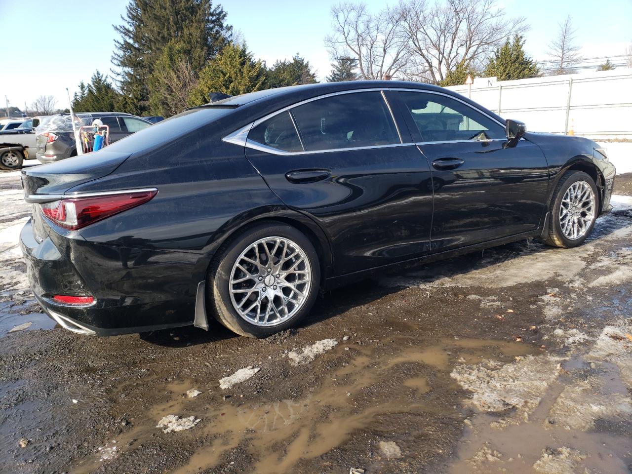 2020 Lexus ES VIN 58ADZ1B13LU080222 Copart auction photo, side / minor dent/scratches damage thumbnail 3