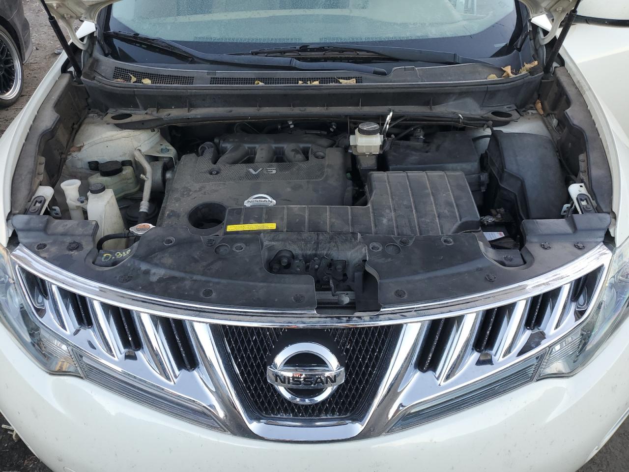 2010 Nissan Murano VIN JN8AZ1MU6AW007261 Copart auction photo, front end damage thumbnail 13
