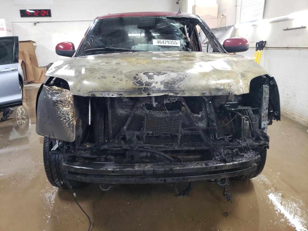 2009 GMC Yukon VIN 1GKFK03219R277254 Copart auction photo, burn - interior / front end damage thumbnail 5