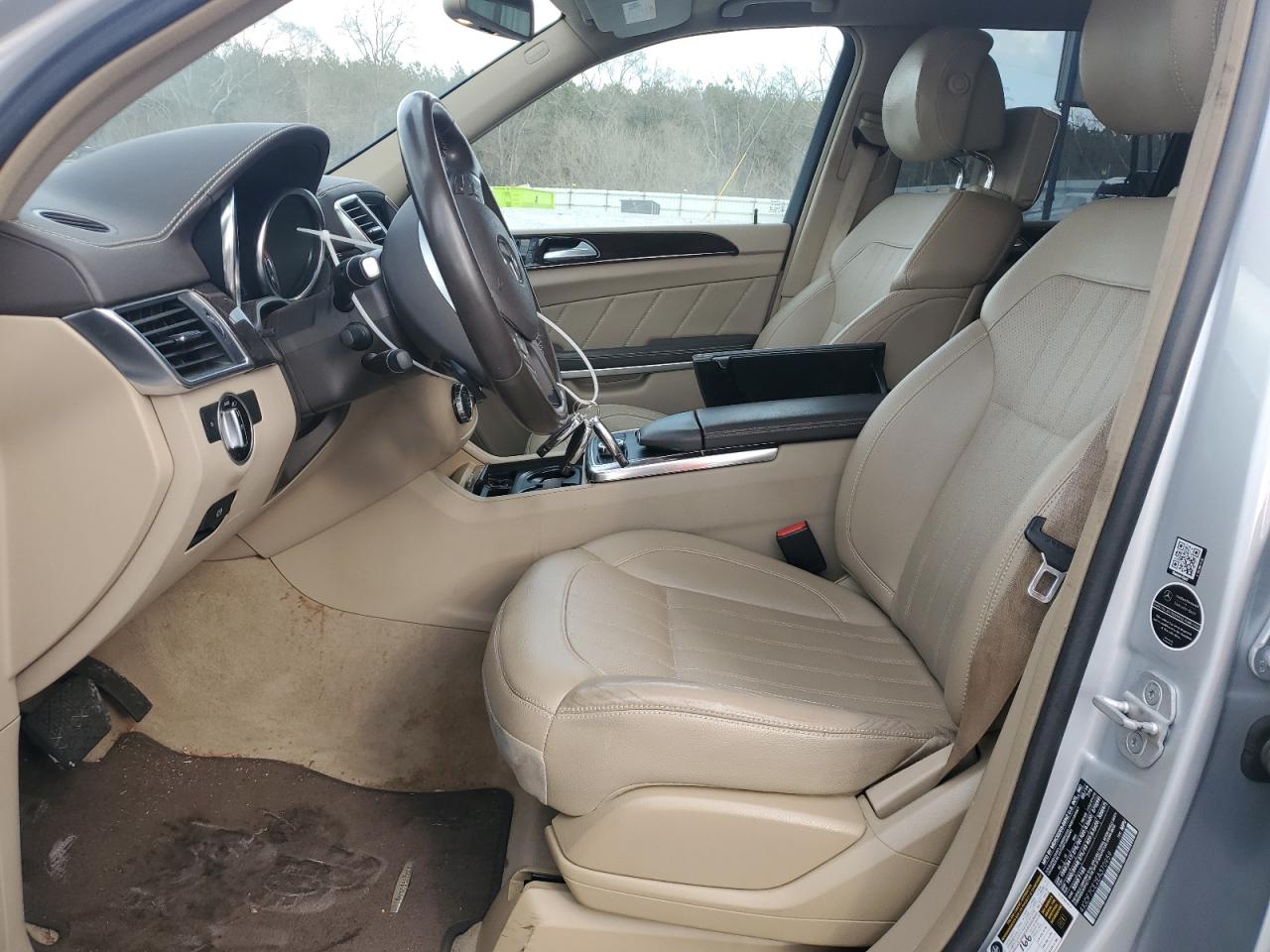 2014 Mercedes-Benz GL-klasse VIN 4JGDF7CE2EA370959 Copart auction photo, normal wear damage thumbnail 7