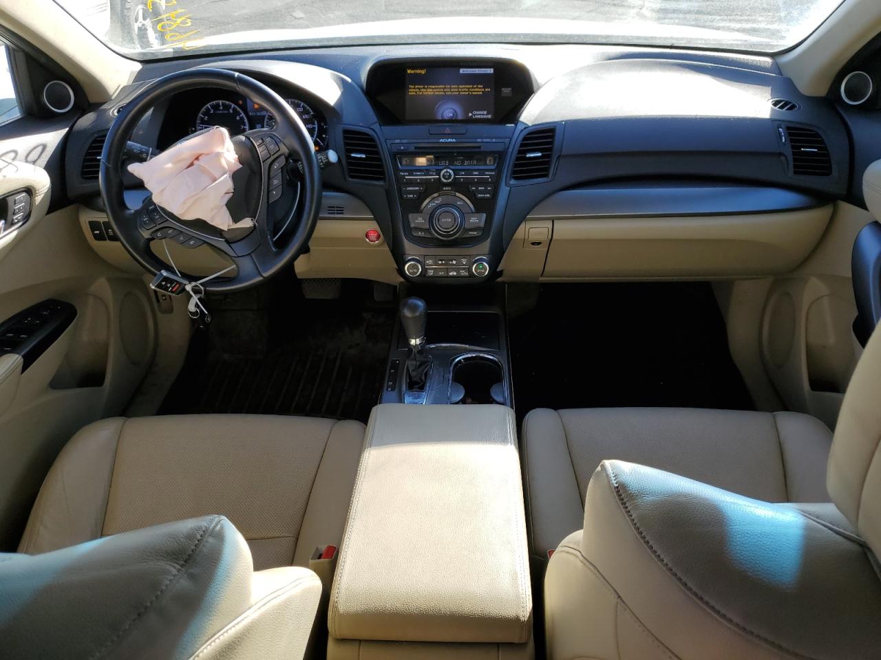 2013 Acura RDX VIN 5J8TB4H50DL009642 Copart auction photo, front end damage thumbnail 8