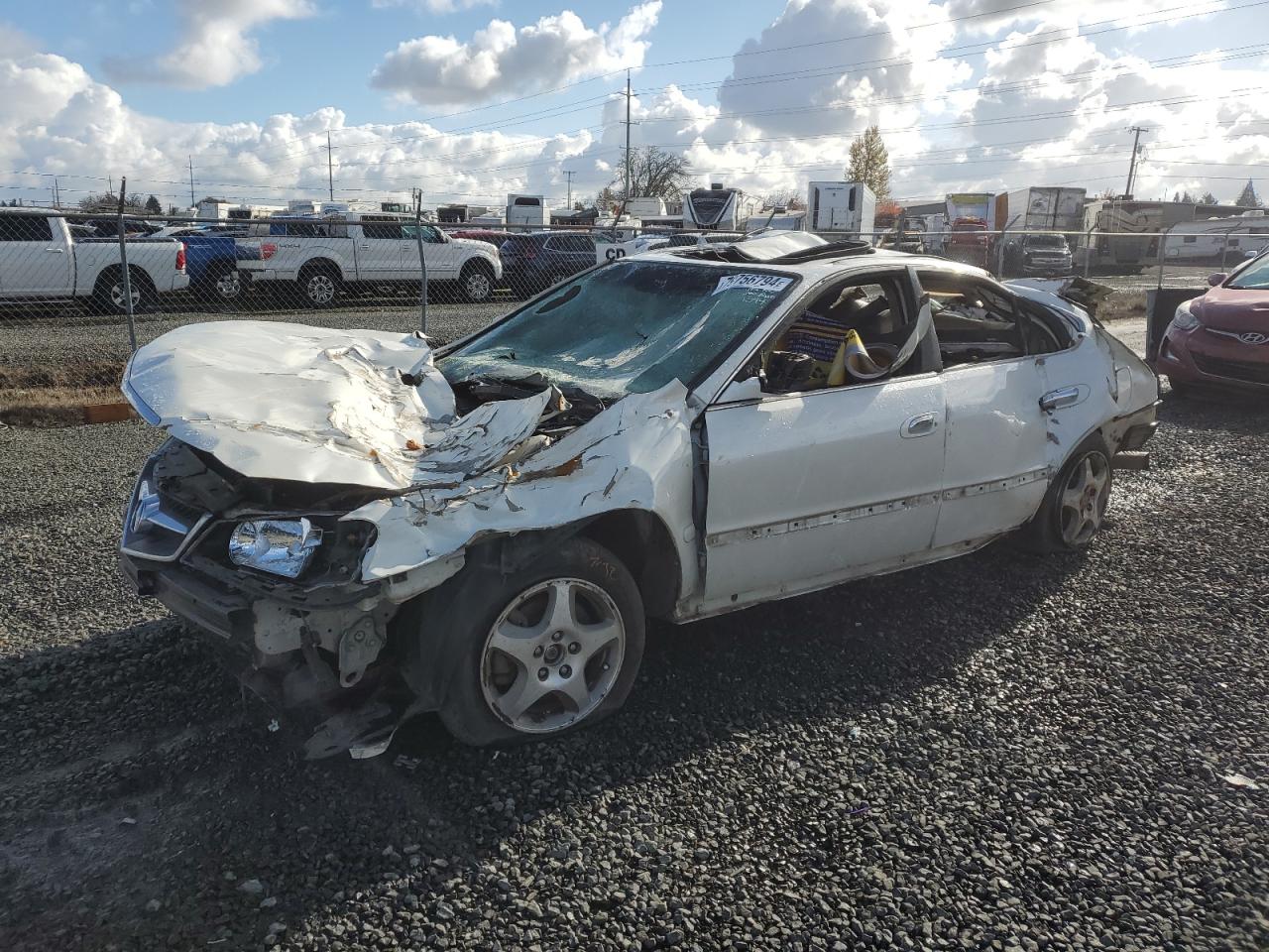 2002 Acura TL VIN 19UUA56602A024448