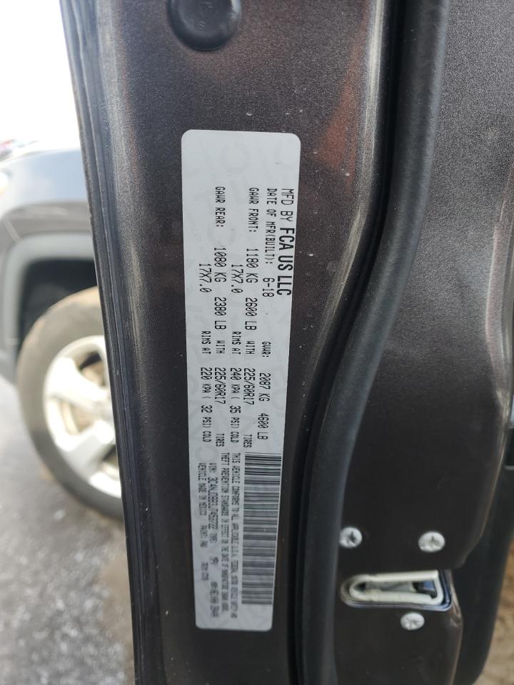 2018 Jeep Compass VIN 3C4NJDBB3JT453722 Copart auction photo, front end damage thumbnail 12
