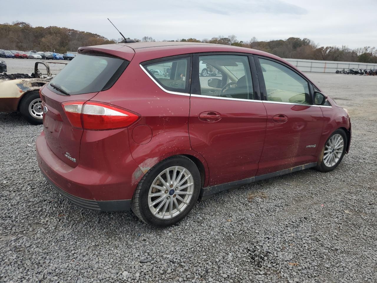 2015 Ford C-MAX VIN 1FADP5BU1FL111194 Copart auction photo, water/flood / side damage thumbnail 3