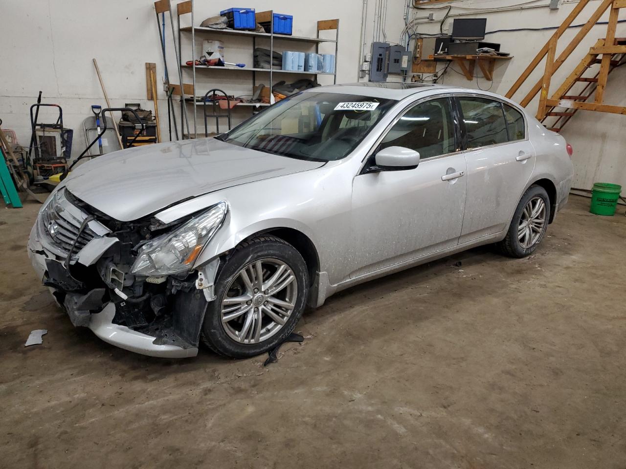 2013 Infiniti G VIN JN1CV6AR3DM356247