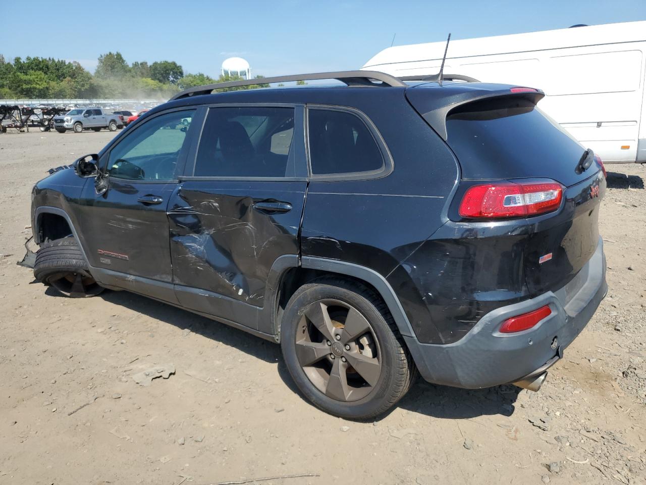 2016 Jeep Grand Cherokee VIN 1C4PJLCB5GW291256 Copart auction photo, all over damage thumbnail 2