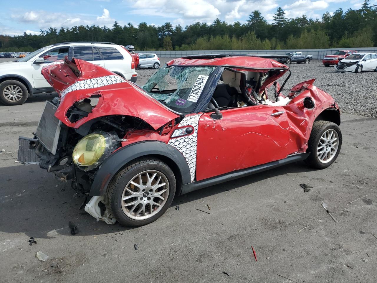 2013 MINI Cooper VIN WMWSV3C51DT396394