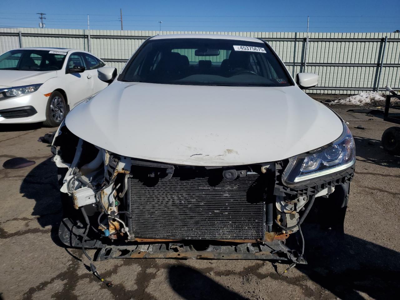 2016 Honda Accord VIN 1HGCR2F53GA218635 Copart auction photo, front end damage thumbnail 5