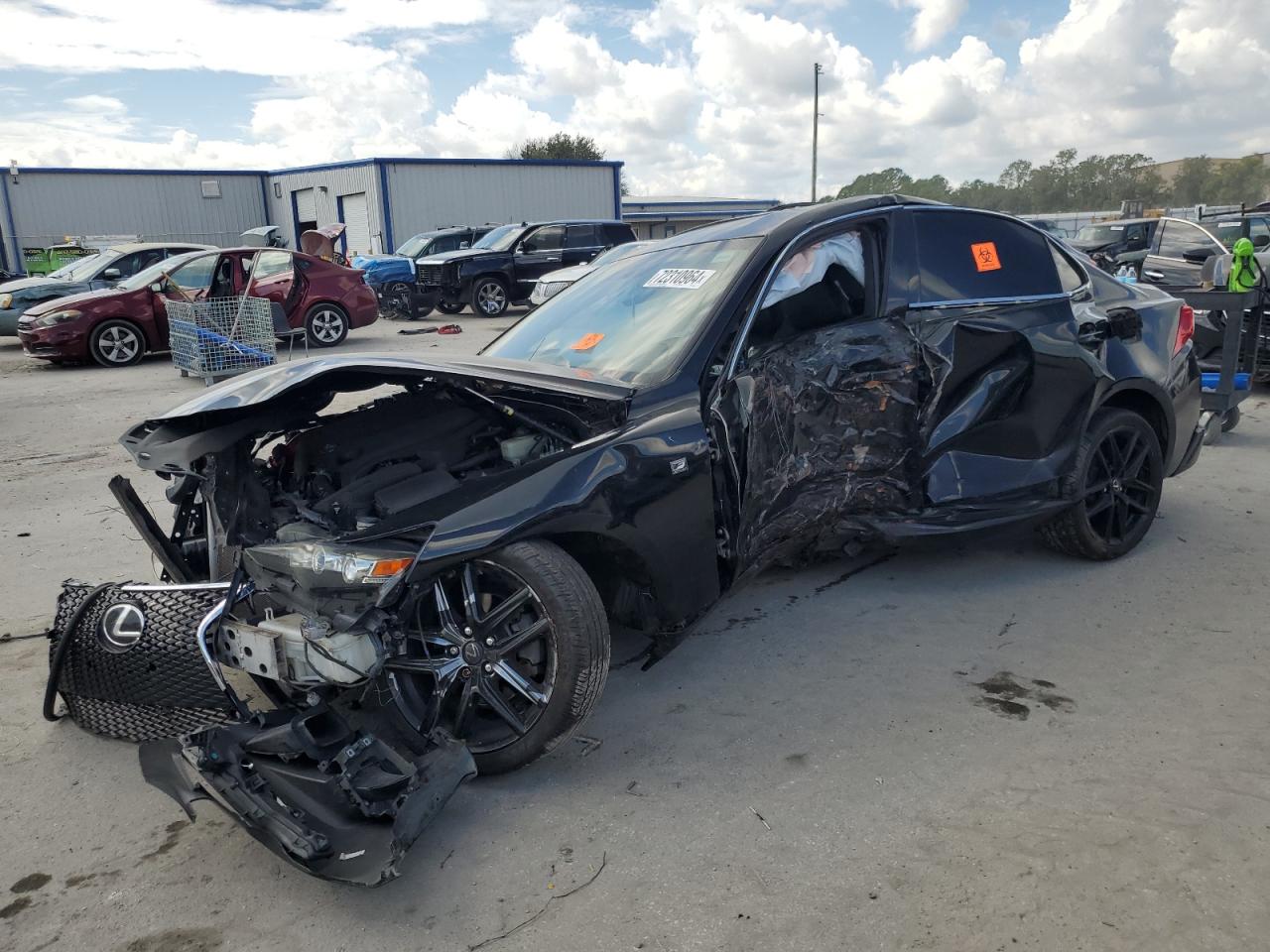 2014 Lexus IS VIN JTHCF1D28E5012693