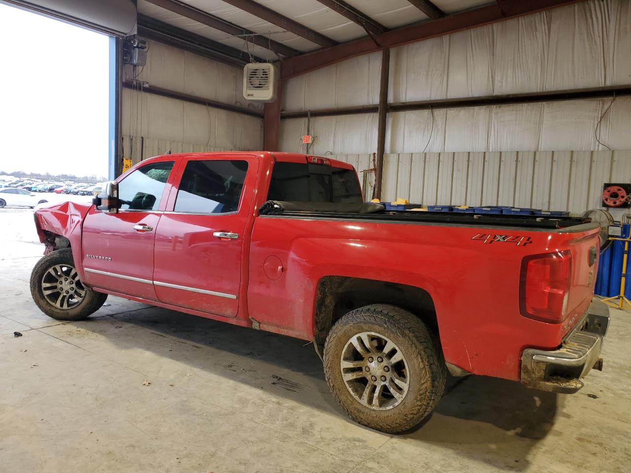 2018 Chevrolet Silverado VIN 3GCUKSEC5JG236036 Copart auction photo, front end / rear end damage thumbnail 2