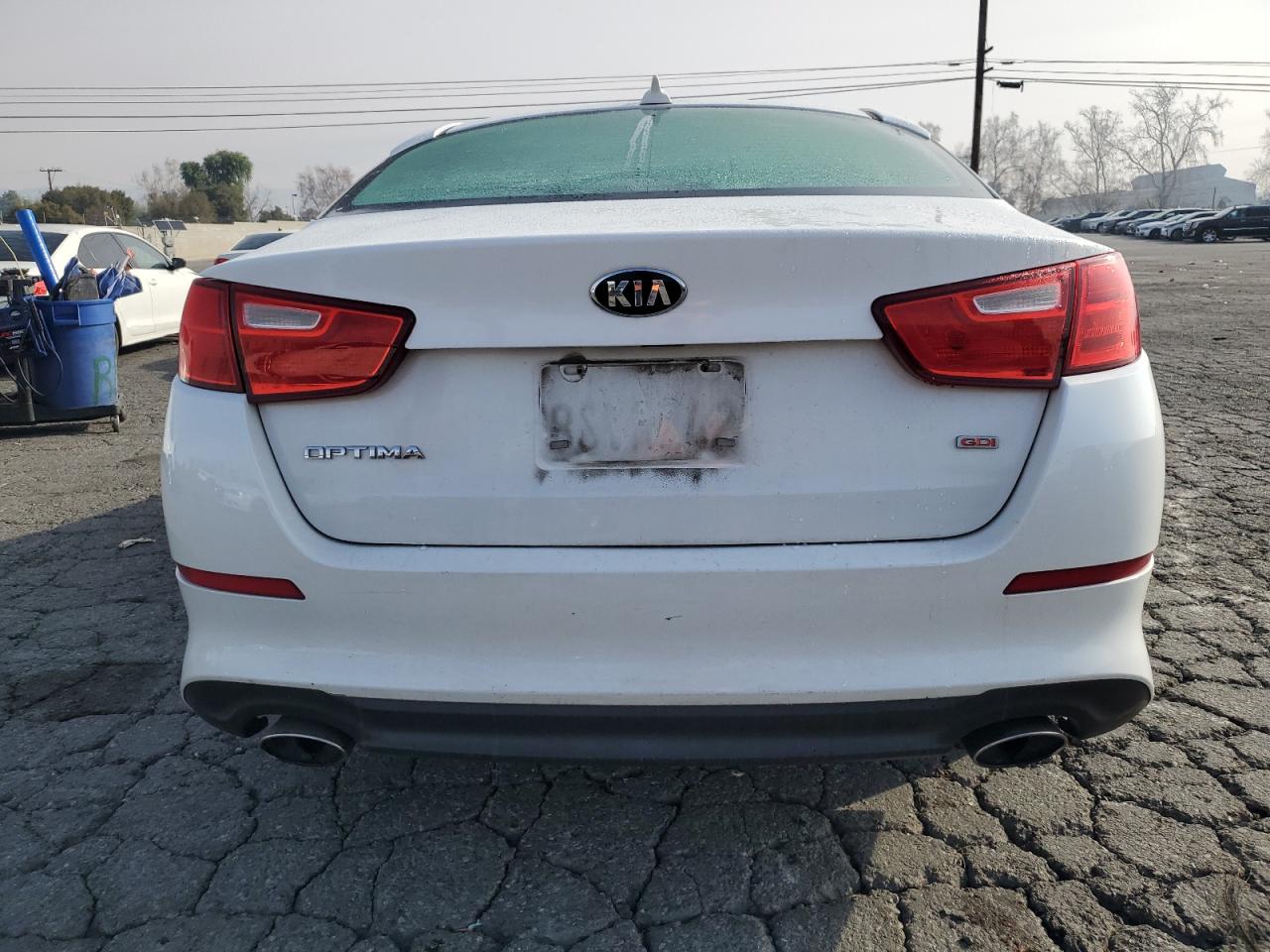 2015 KIA Optima VIN 5XXGM4A76FG512245 Copart auction photo, stripped / minor dent/scratches damage thumbnail 6