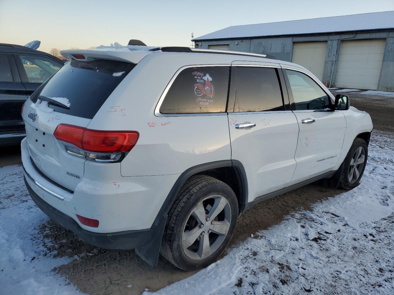 2014 Jeep Grand Cherokee VIN 1C4RJFBG0EC108013 Copart auction photo, front end / minor dent/scratches damage thumbnail 3