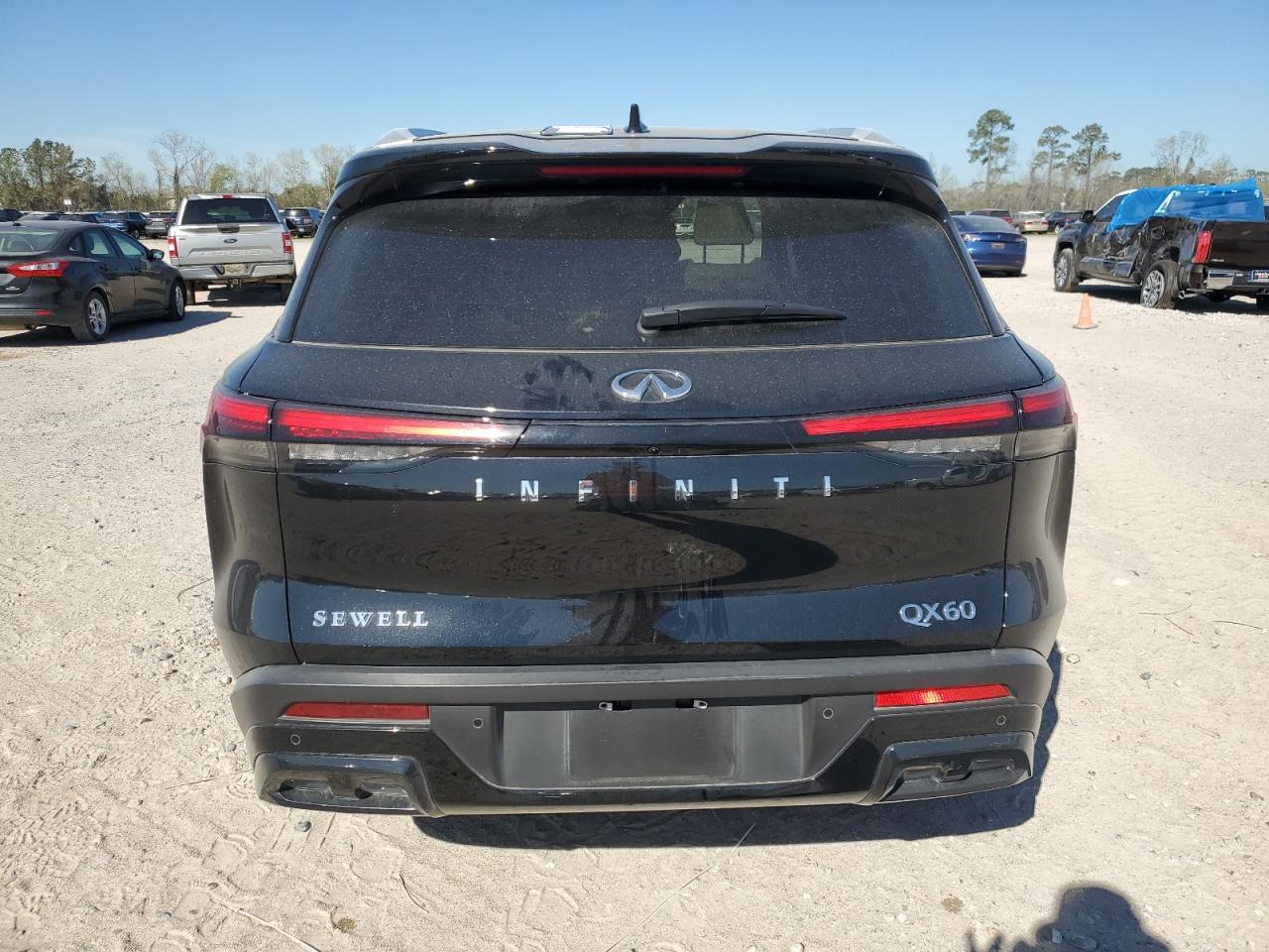 2025 Infiniti QX60 VIN 5N1AL1FRXSC331074 Copart auction photo, front end / minor dent/scratches damage thumbnail 6