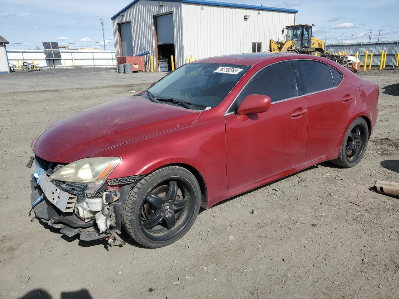 2007 Lexus IS VIN JTHBK262675035502