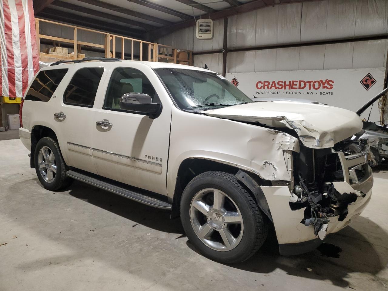 2011 Chevrolet Tahoe VIN 1GNSKCE0XBR113005 Copart auction photo, front end damage thumbnail 4