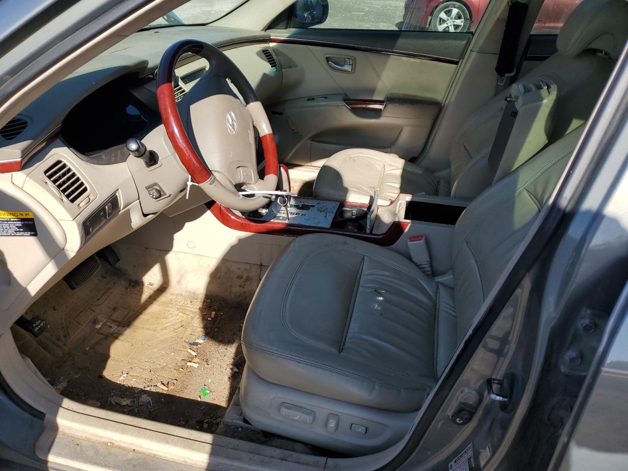 2007 Hyundai Azera VIN KMHFC46F97A160009 Copart auction photo, rear end / front end damage thumbnail 7