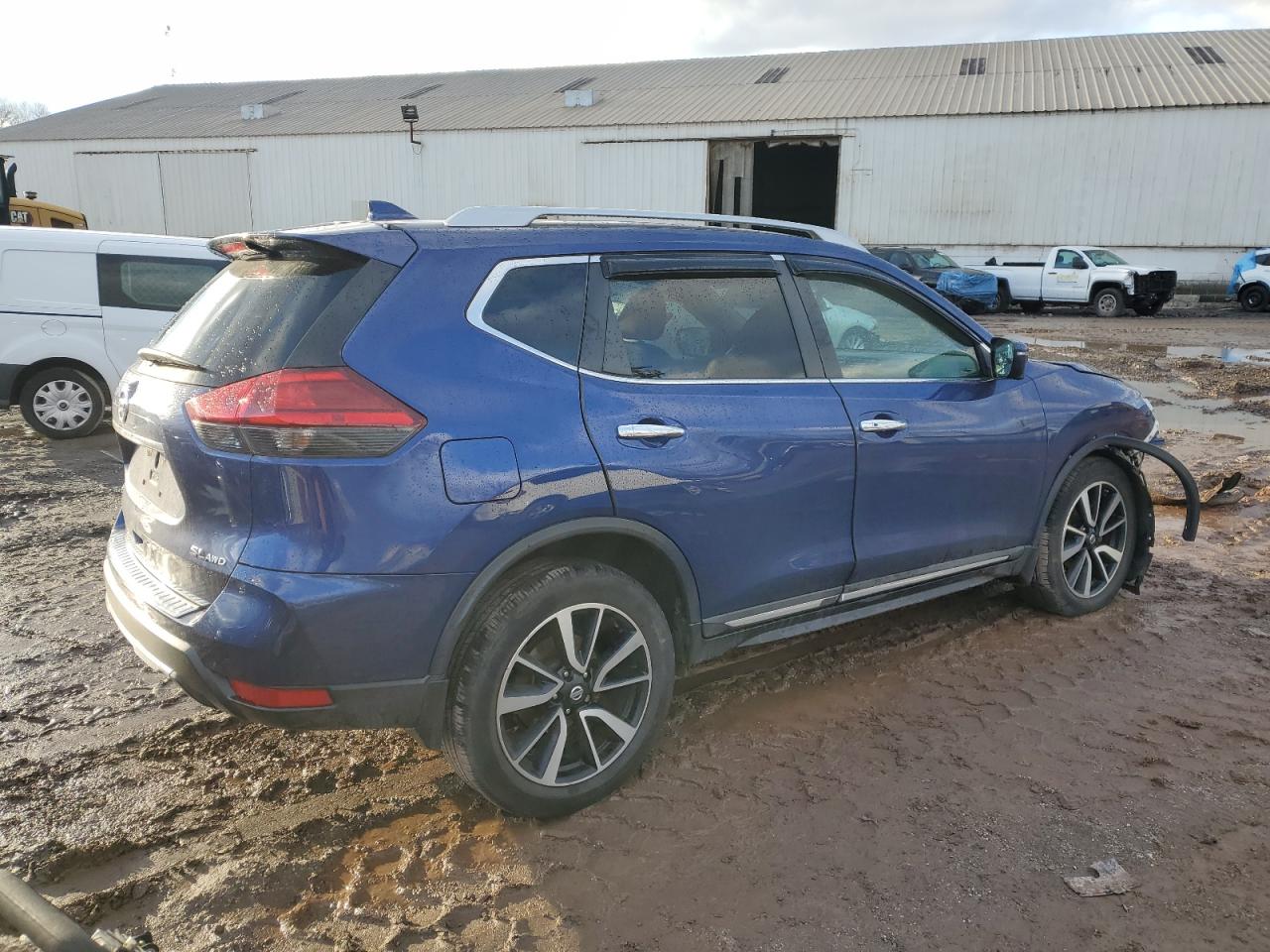 2017 Nissan Rogue VIN 5N1AT2MV4HC851401 Copart auction photo, front end damage thumbnail 3
