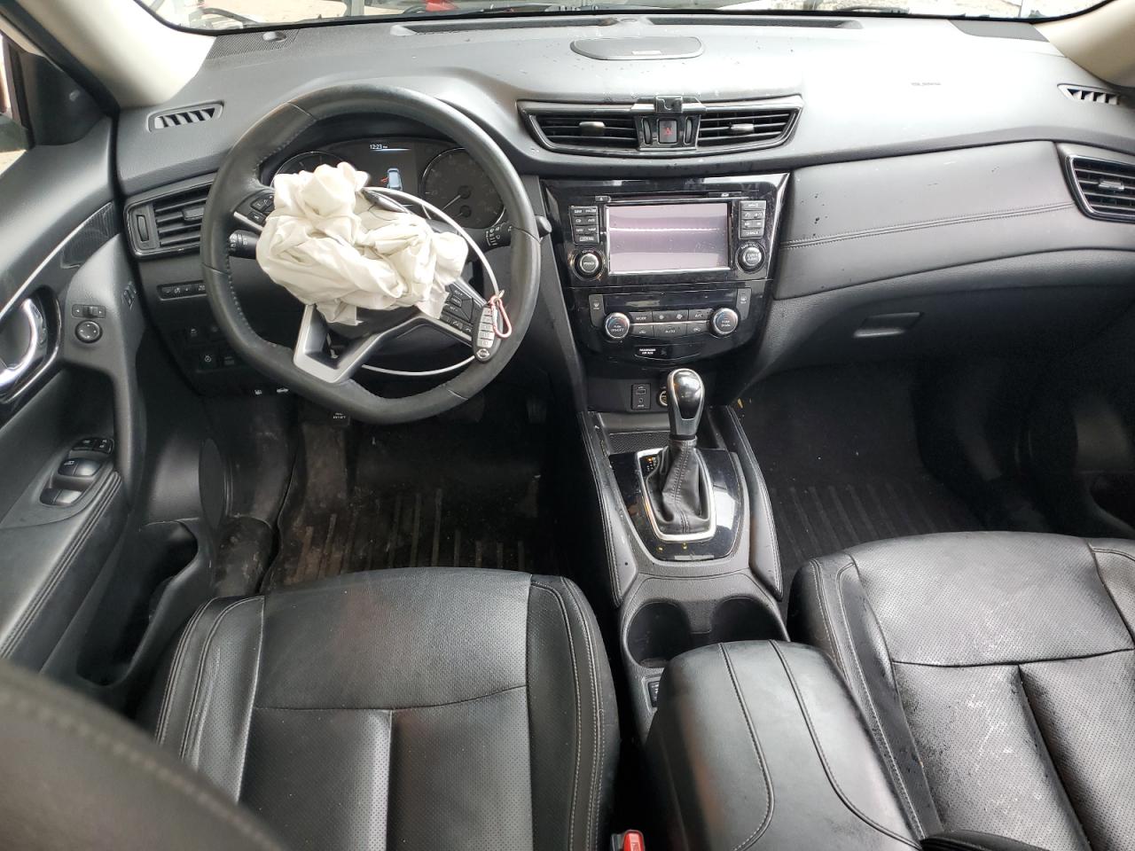 2017 Nissan Rogue VIN 5N1AT2MV8HC858061 Copart auction photo, frame damage / front end damage thumbnail 8