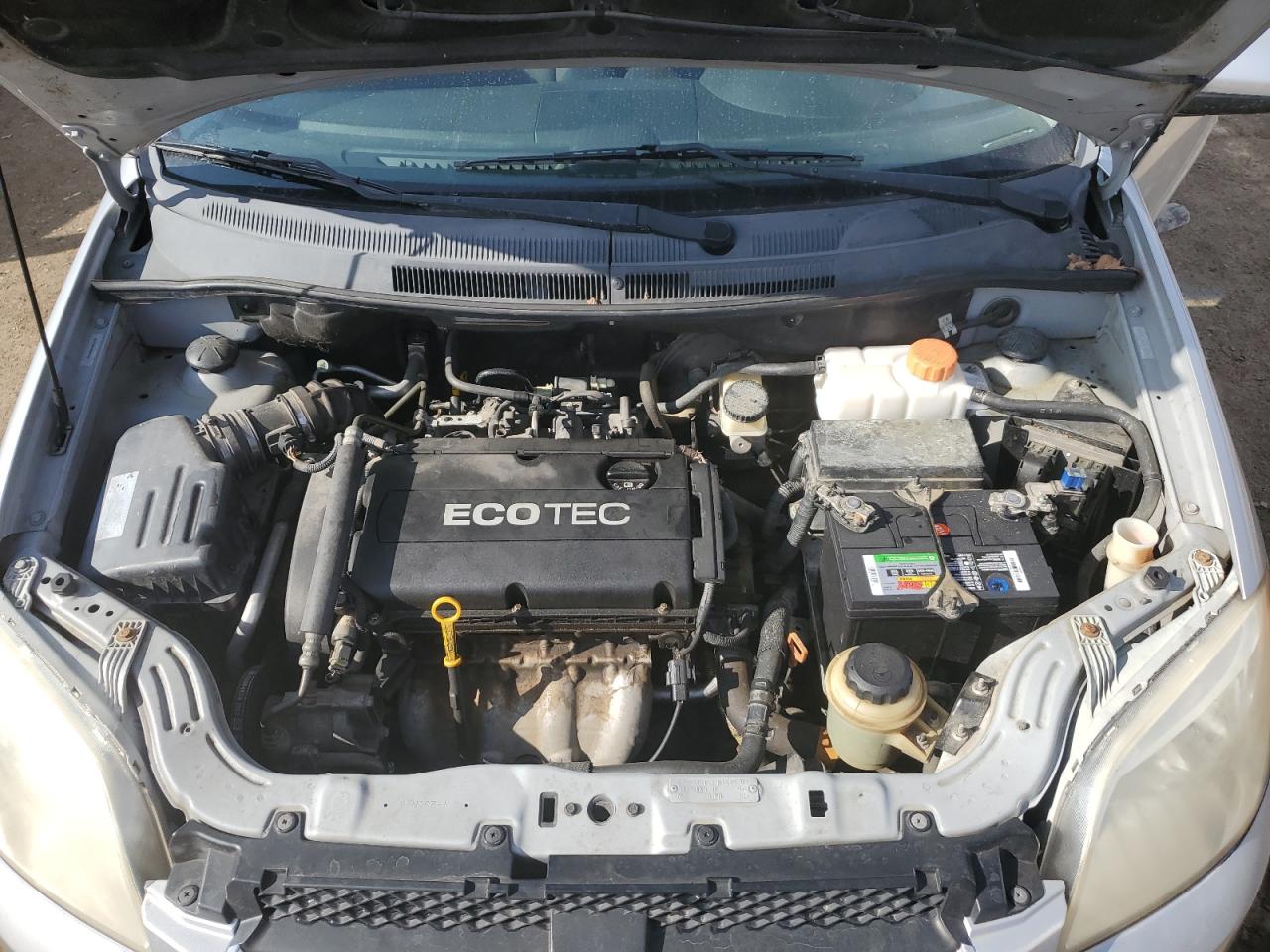 2009 Chevrolet Aveo VIN KL1TD56E49B354887 Copart auction photo, side / rear end damage thumbnail 11