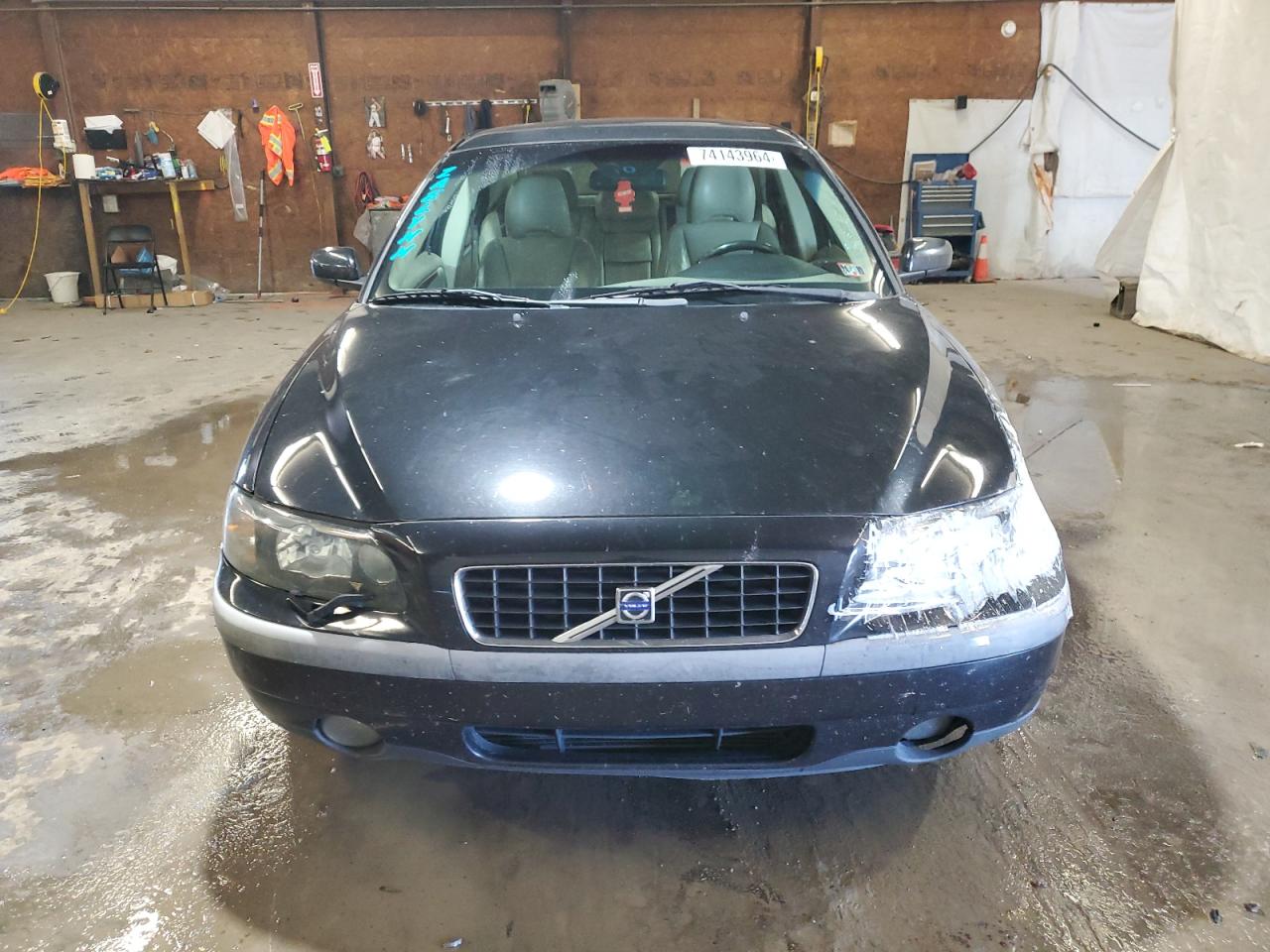 2004 Volvo S60 VIN YV1RH59H042389930 Copart auction photo, side / front end damage thumbnail 5