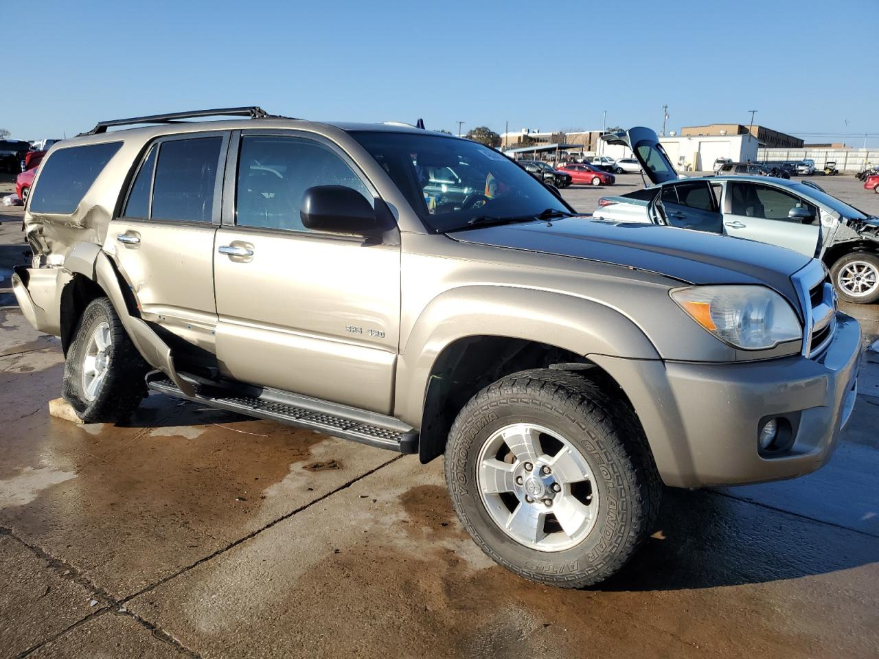 2006 Toyota 4Runner VIN JTEBU14R868055653 Copart auction photo, side damage thumbnail 4