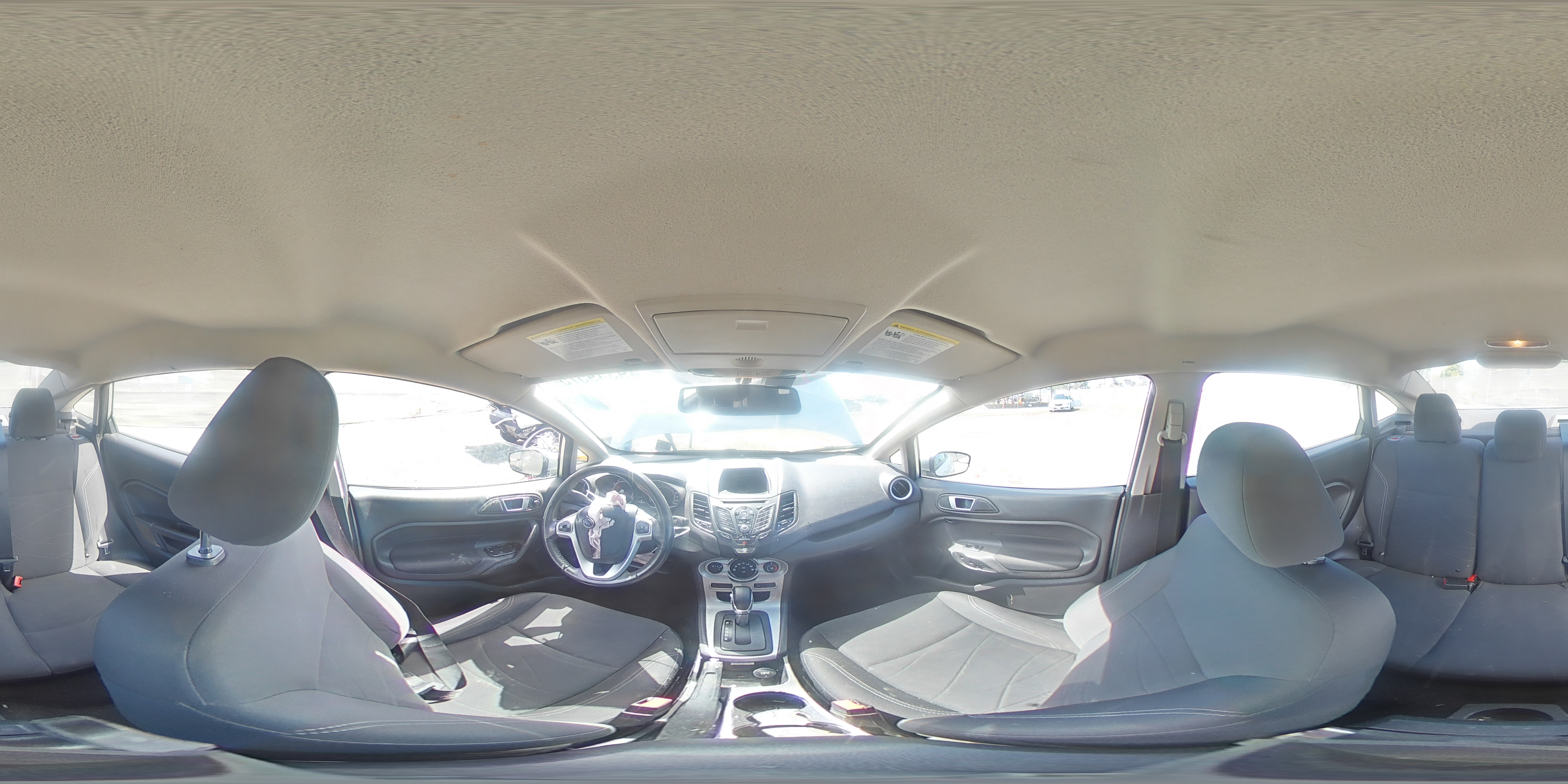 2015 Ford Fiesta VIN 3FADP4BJ1FM221323 Copart auction photo, front end damage thumbnail 13
