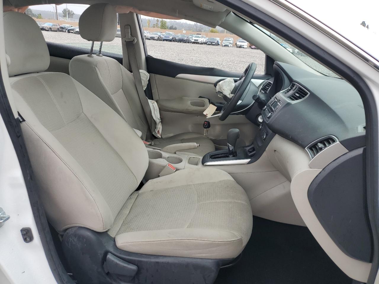 2016 Nissan Sentra VIN 3N1AB7APXGY279575 Copart auction photo, side / front end damage thumbnail 7