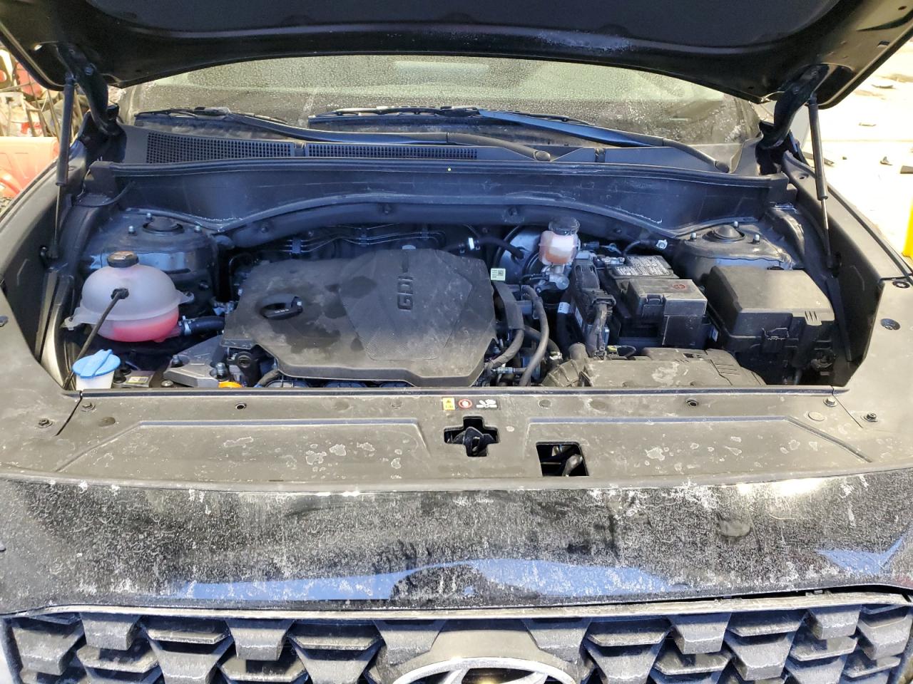 2022 Hyundai Santa Fe VIN 5NMS6DAJ1NH437552 Copart auction photo, front end / minor dent/scratches damage thumbnail 14