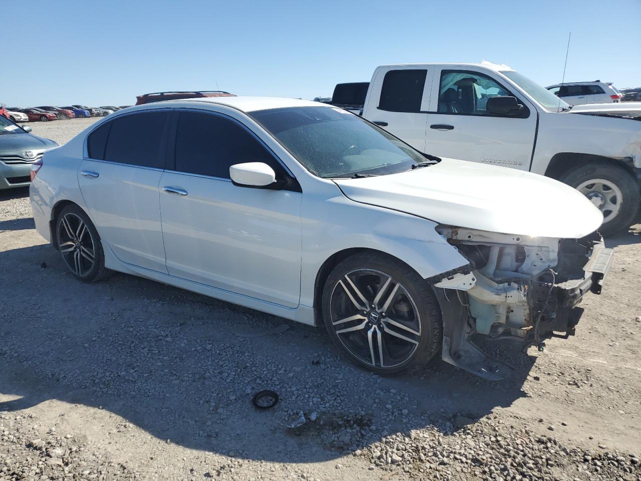 2016 Honda Accord VIN 1HGCR2F65GA245392 Copart auction photo, front end damage thumbnail 4
