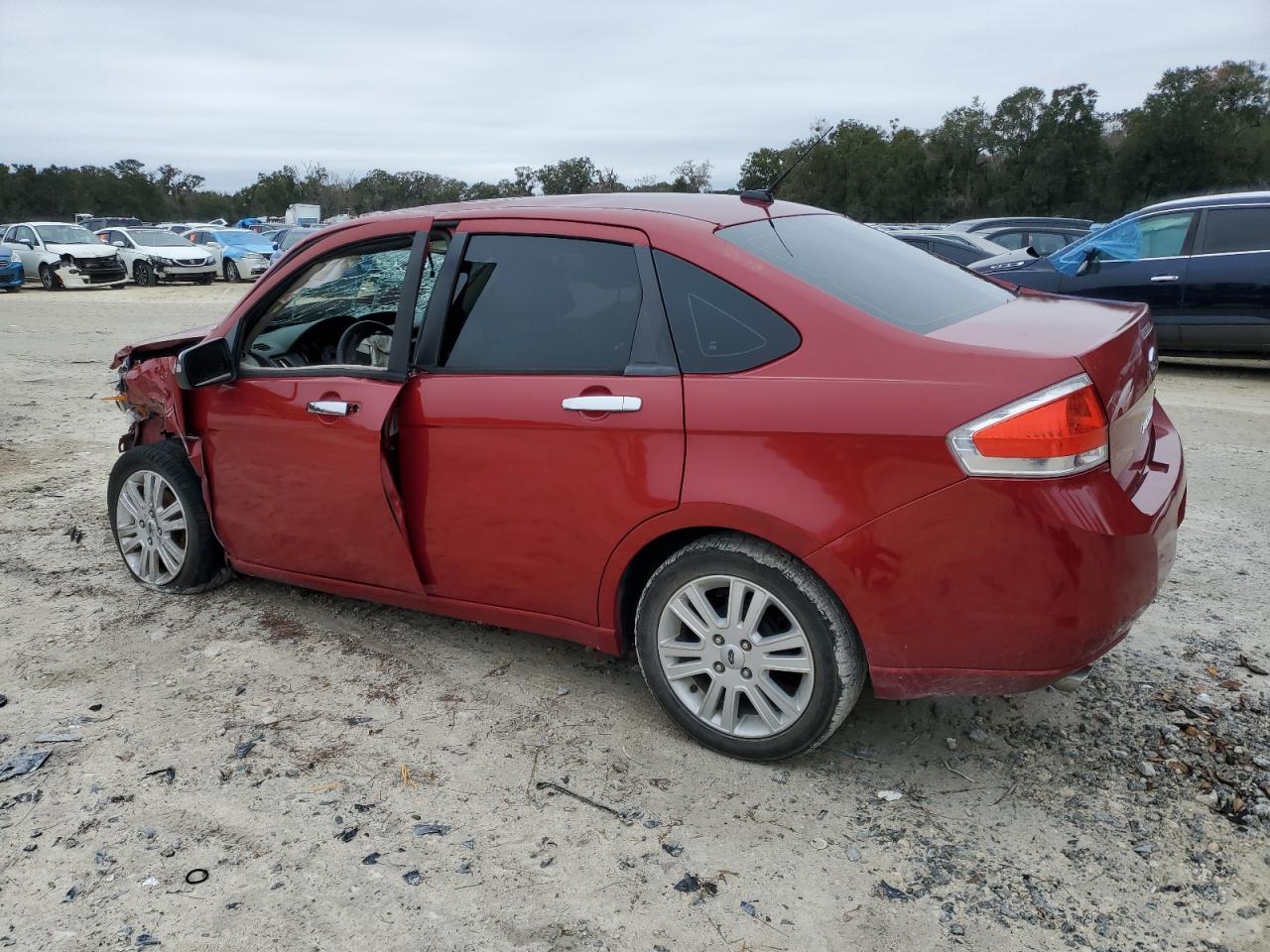 2010 Ford Focus VIN 1FAHP3HN2AW107412 Copart auction photo, front end / side damage thumbnail 2