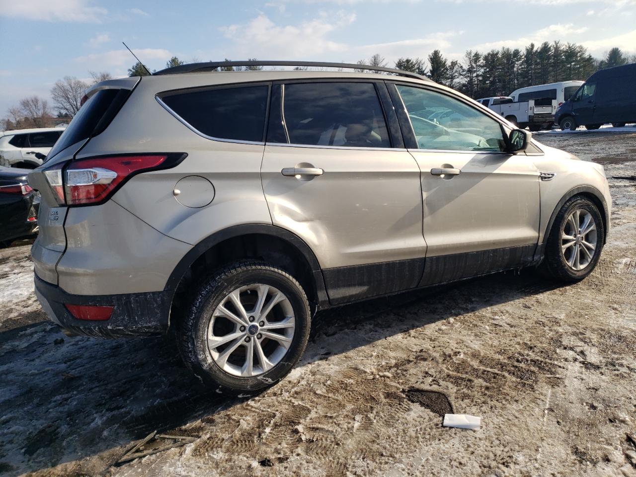 2018 Ford Escape VIN 1FMCU9HD2JUB68449 Copart auction photo, side / undercarriage damage thumbnail 3
