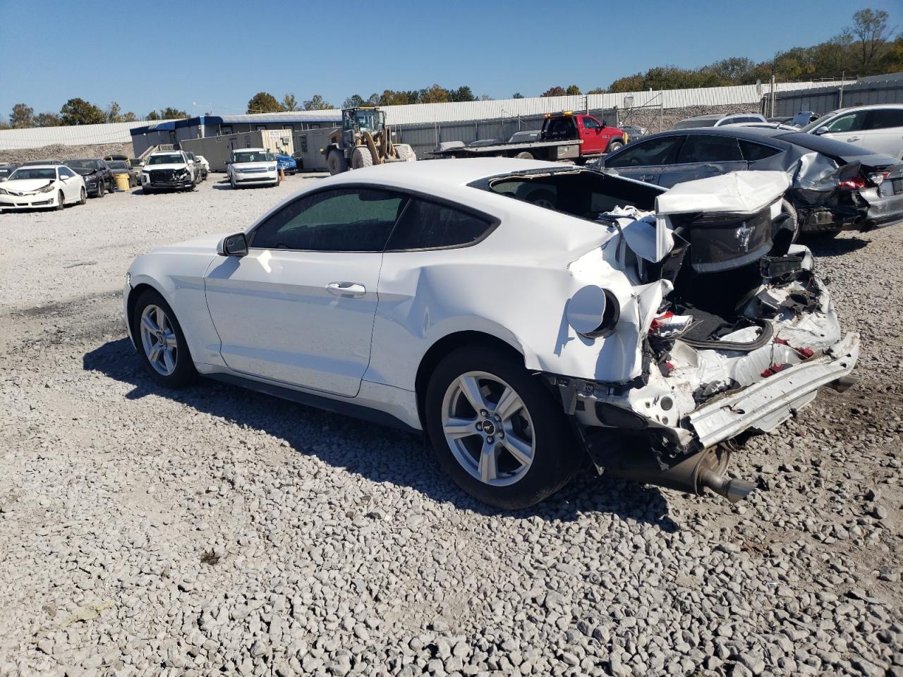 2015 Ford Mustang VIN 1FA6P8AM5F5395929 Copart auction photo, rear end / front end damage thumbnail 2