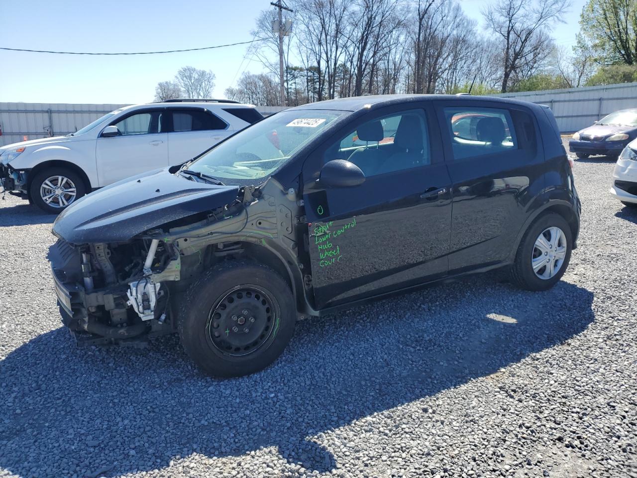 2019 Chevrolet Sonic VIN 1G1JG6SB6K4136817 - Copart auction photo
