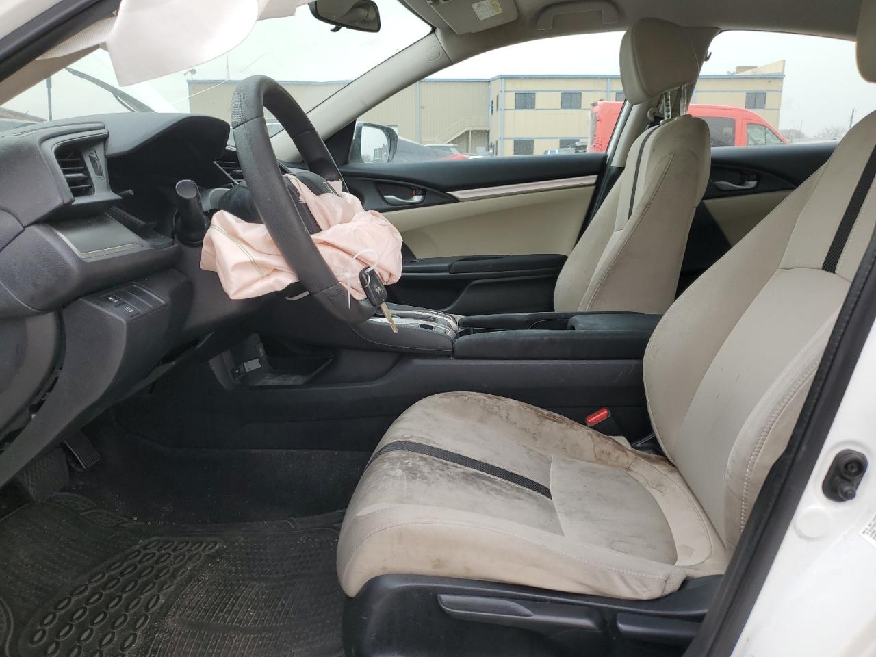 2017 Honda Civic VIN 2HGFC2F5XHH537354 Copart auction photo, front end / hail damage thumbnail 7