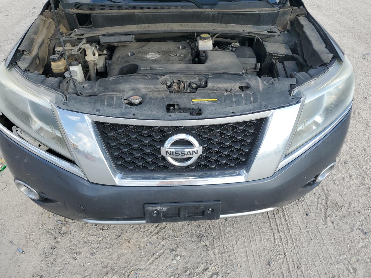 2013 Nissan Pathfinder VIN 5N1AR2MN3DC606016 Copart auction photo, front end / rear end damage thumbnail 12