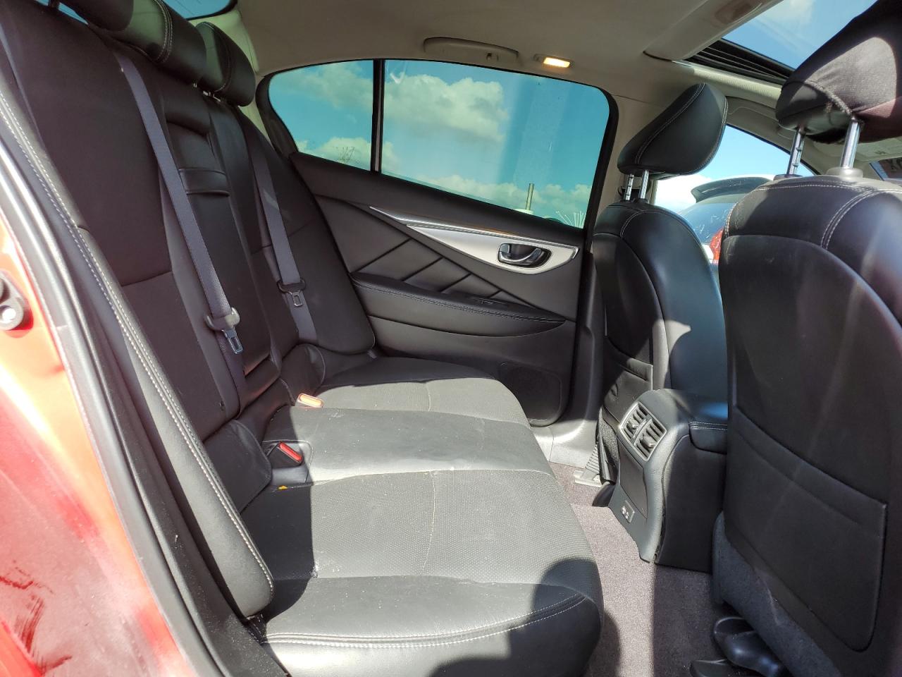 2021 Infiniti Q50 VIN JN1EV7BP3MM707640 Copart auction photo, front end / side damage thumbnail 10