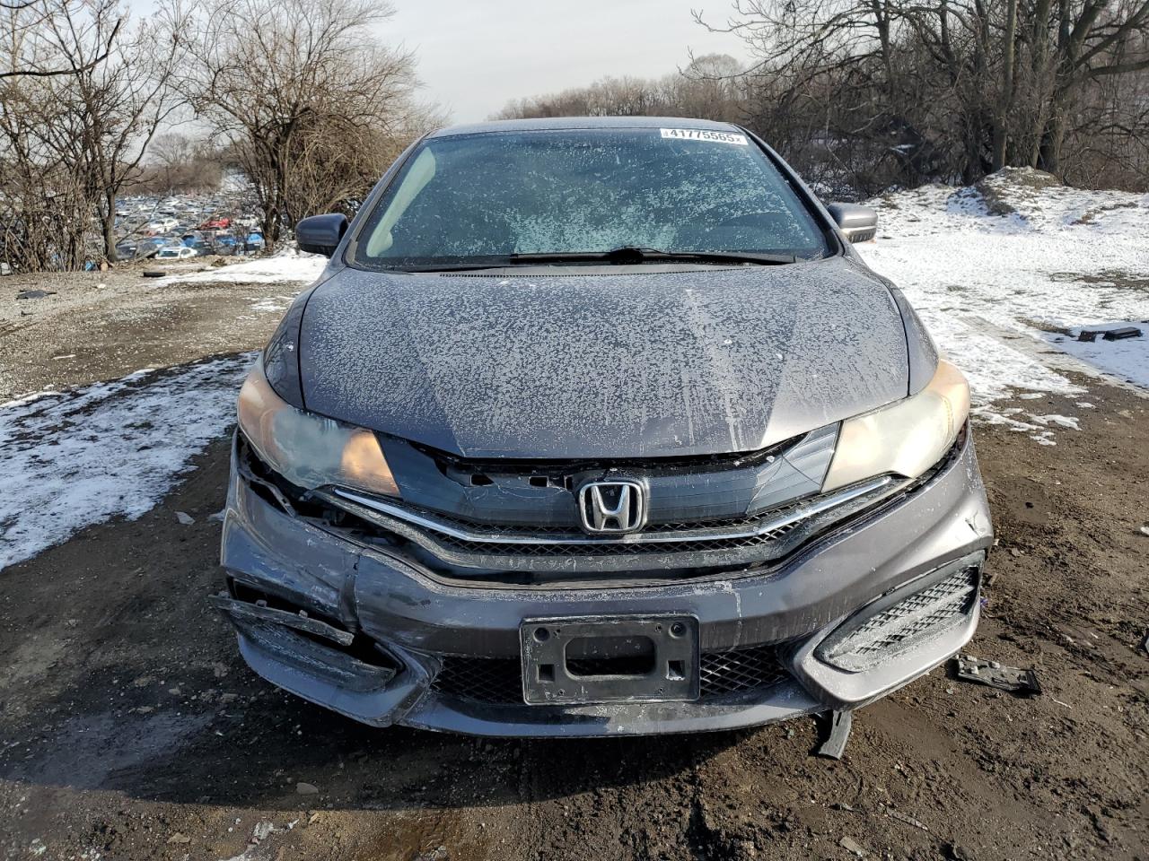 2014 Honda Civic VIN 2HGFG3B58EH501013 Copart auction photo, side / front end damage thumbnail 5