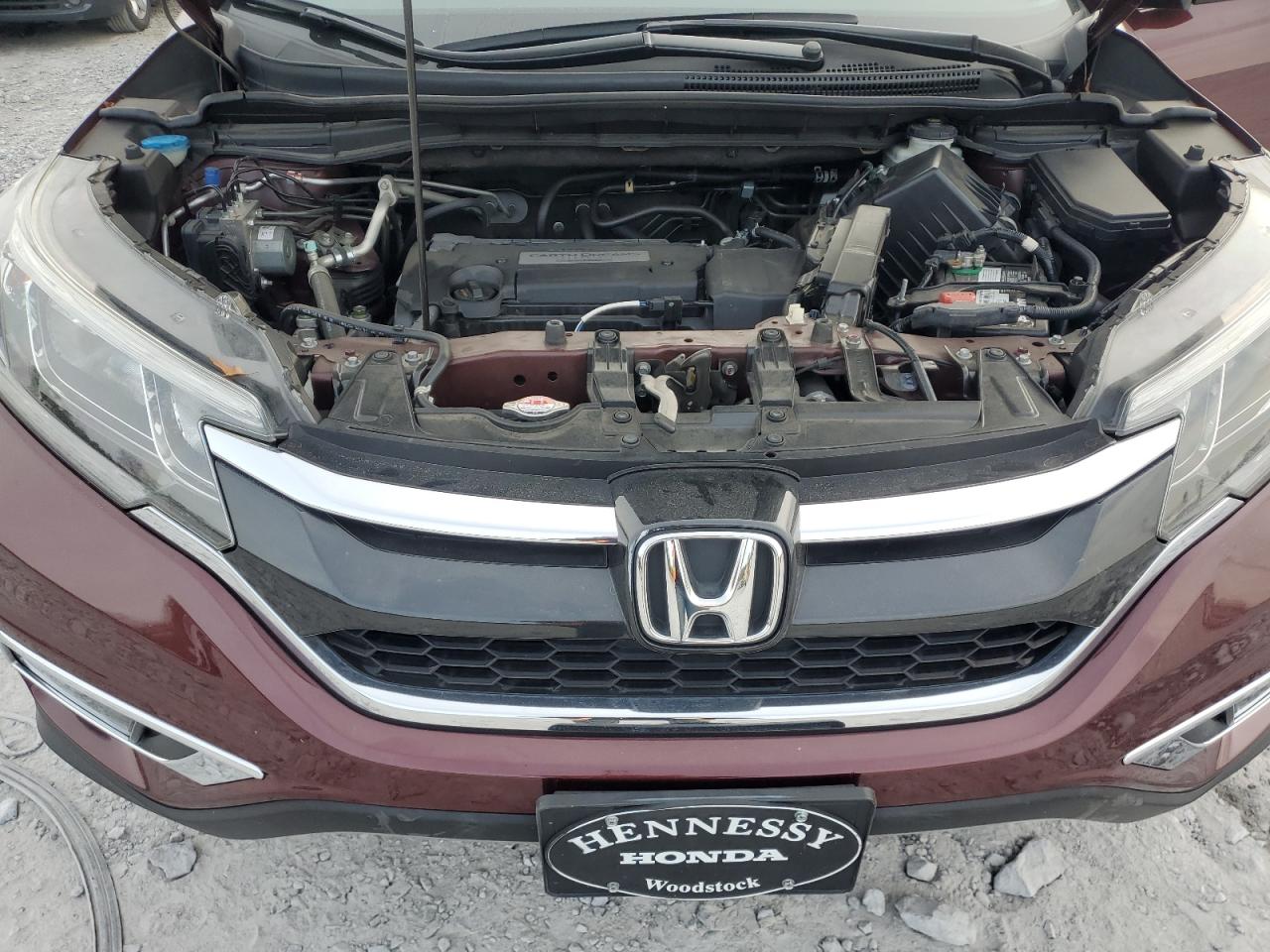 2015 Honda CR-V VIN 2HKRM3H7XFH556729 Copart auction photo, side / rear end damage thumbnail 13
