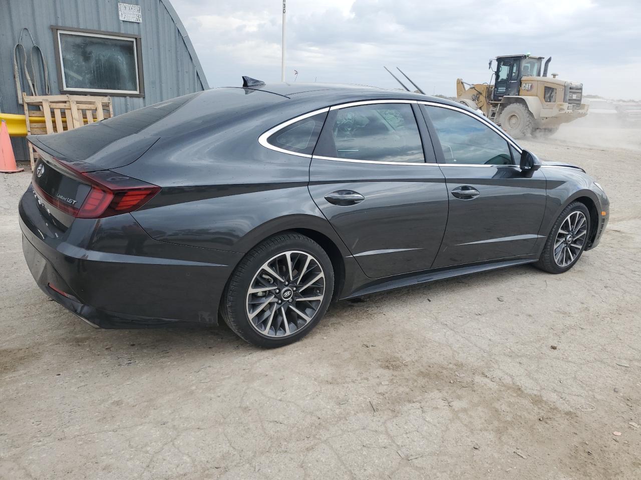 2022 Hyundai Sonata VIN KMHL34J20NA204077 Copart auction photo, front end damage thumbnail 3