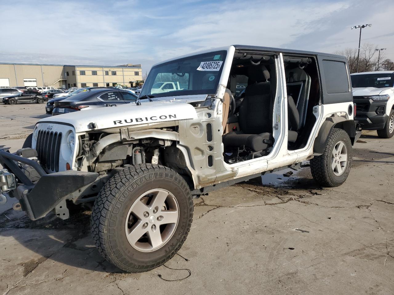 2012 Jeep Wrangler VIN 1C4BJWFG9CL275138