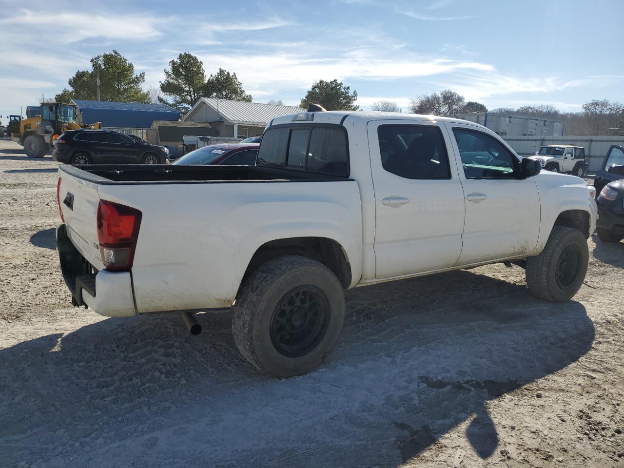 2021 Toyota Tacoma VIN 3TMCZ5ANXMM373852 Copart auction photo, side / rear end damage thumbnail 3