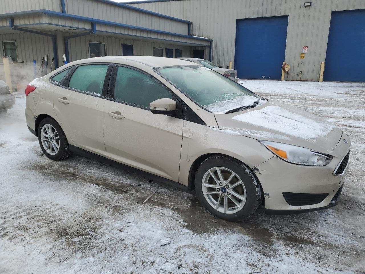 2018 Ford Focus VIN 1FADP3F28JL203117 Copart auction photo, front end damage thumbnail 4