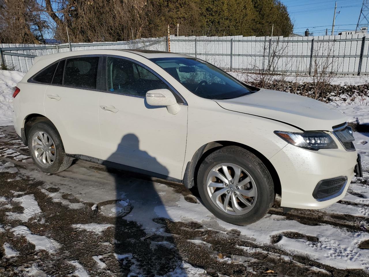 2018 Acura RDX VIN 5J8TB4H5XJL800479 Copart auction photo, undercarriage / front end damage thumbnail 4