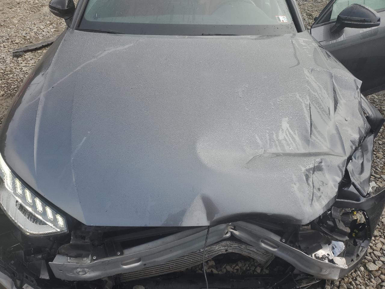 2021 Audi RS4 VIN WAUB4AF41MA069161 Copart auction photo, front end / undercarriage damage thumbnail 11