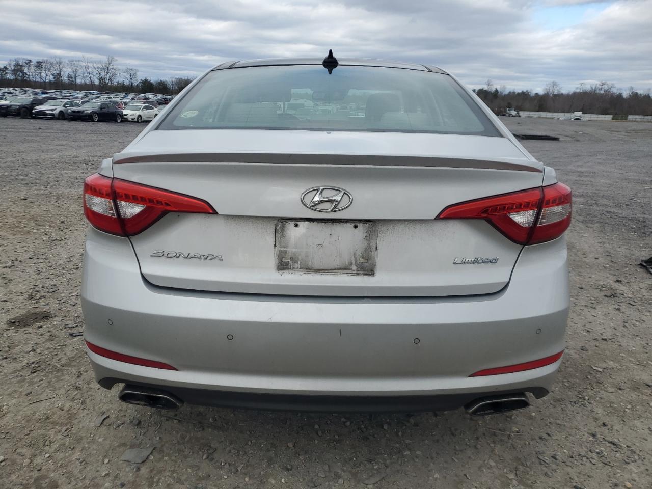 2015 Hyundai Sonata VIN 5NPE34AF6FH026959 Copart auction photo, front end / minor dent/scratches damage thumbnail 6