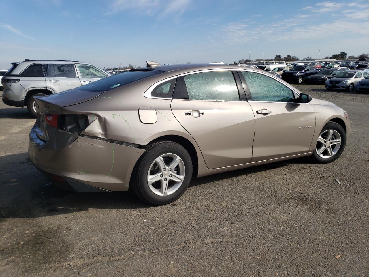 2023 Chevrolet Malibu VIN 1G1ZD5ST3PF244810 Copart auction photo, front end damage thumbnail 3
