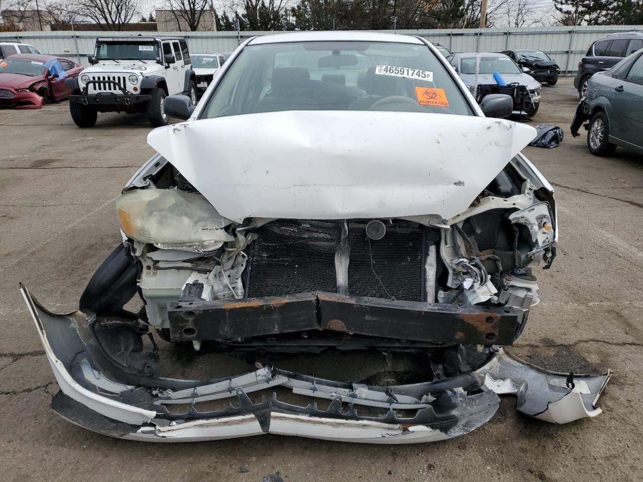 2007 Toyota Corolla VIN 2T1BR32E07C803352 Copart auction photo, front end damage thumbnail 5