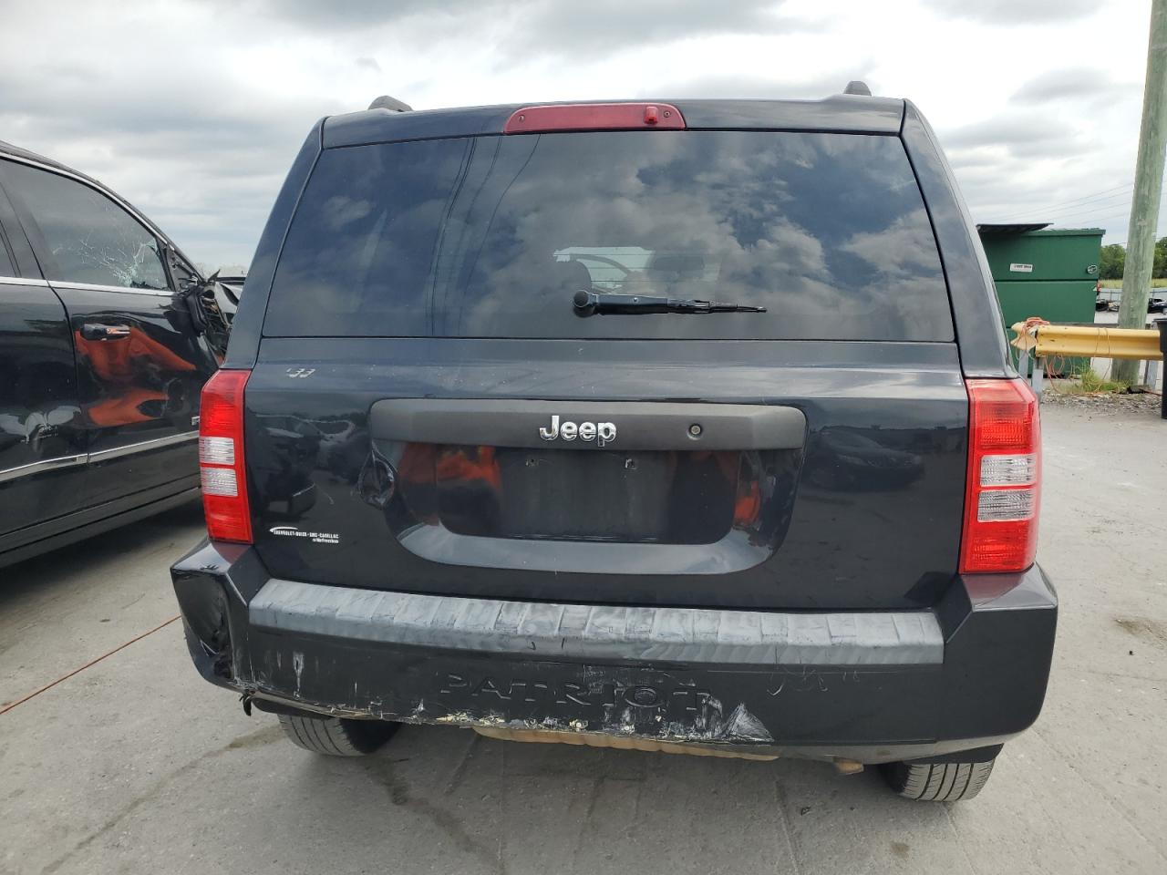 2010 Jeep Liberty (Patriot) VIN 1J4NT1GA9AD643341 Copart auction photo, rear end / minor dent/scratches damage thumbnail 6