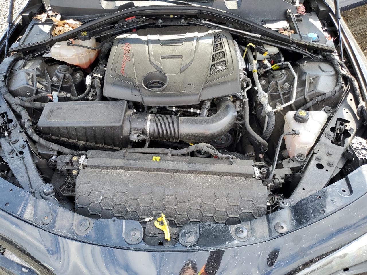 2021 Alfa Romeo Giulia VIN ZARFANBNXM7641463 Copart auction photo, front end / rear end damage thumbnail 13