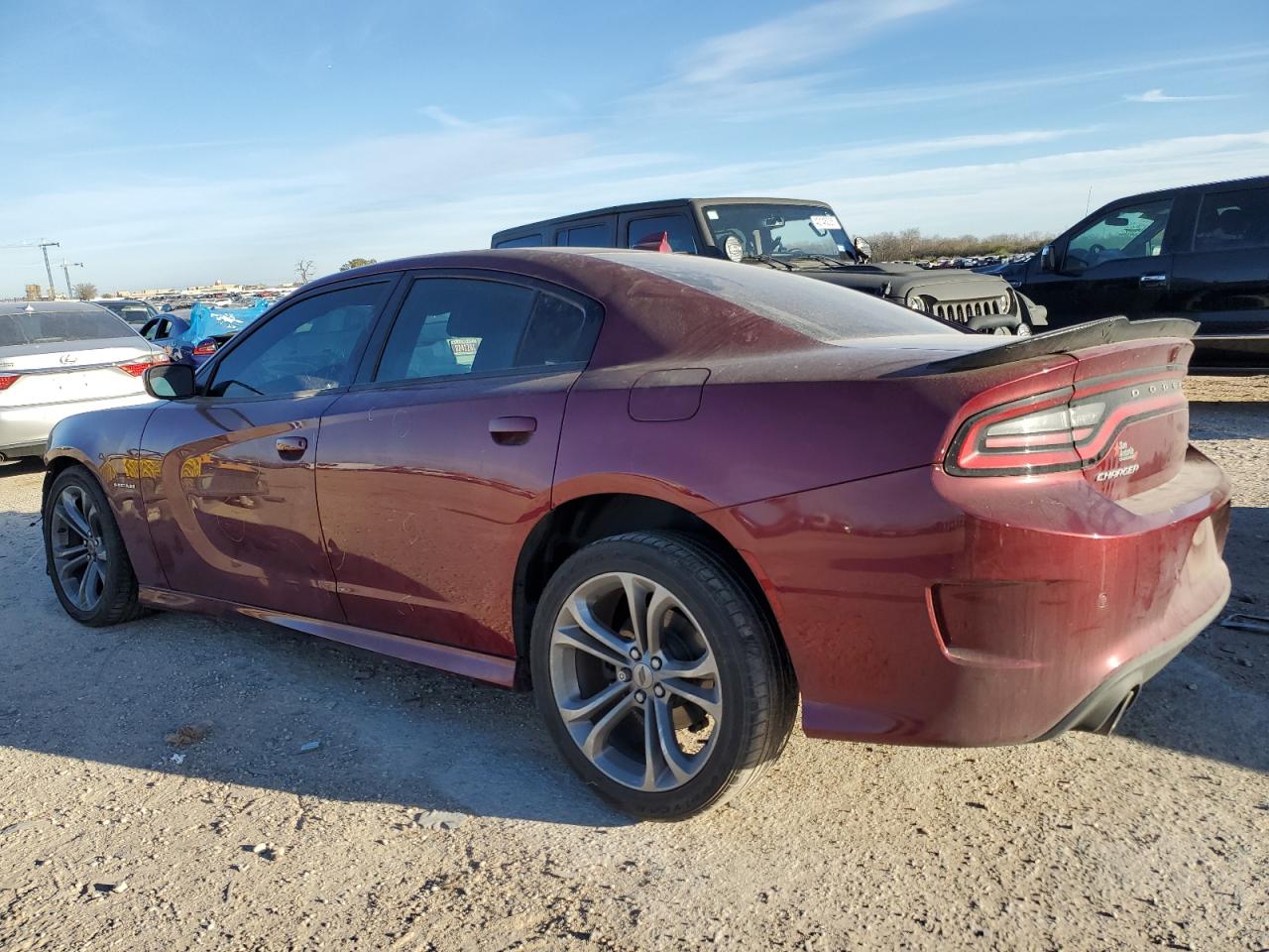 2020 Dodge Charger VIN 2C3CDXCT2LH220261 Copart auction photo, front end / minor dent/scratches damage thumbnail 2